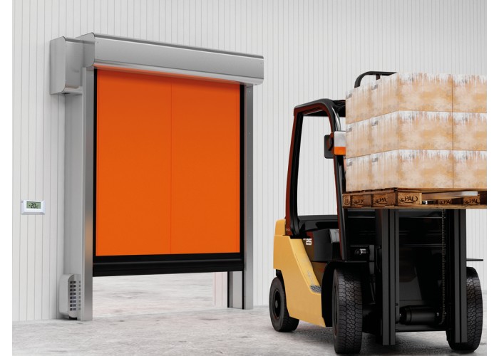 Скоростные рулонные ворота для морозильных камер серии SPEEDROLL SDC