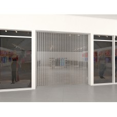 Рольставни из решетчатых профилей RHE56GM (взломоустойчивые)