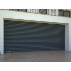 Рулонные ворота из стальных профилей (взломоустойчивые) RH117/08, RHS117P/08 с внутривальным электроприводом