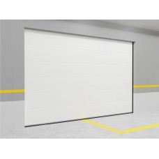 Промышленные секционные ворота из стальных сэндвич-панелей с  торсионным механизмом ISD ThermalPro