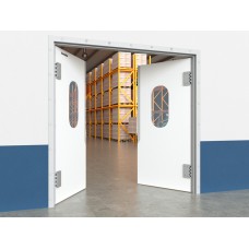 Пластиковые маятниковые двери серии SWD